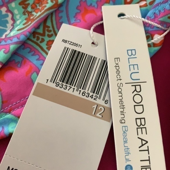 Bleu Rod Beattie Sarong Swim Hipster Bottoms - Picture 4 of 4